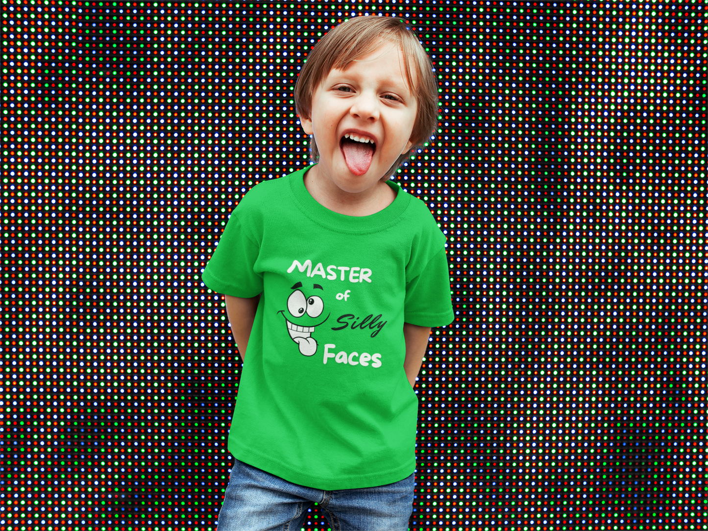 Master of Silly Faces Kids Tee