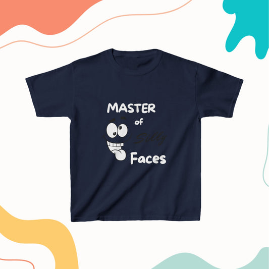 Master of Silly Faces Kids Tee